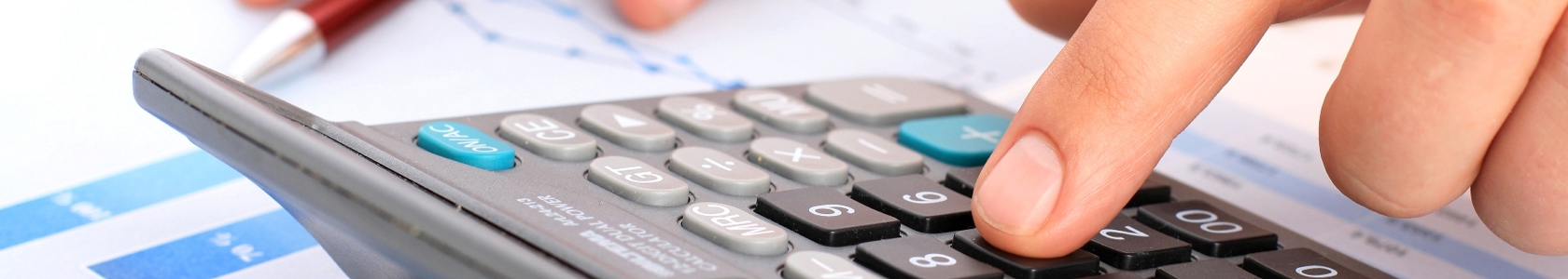 Calculator and financial statements