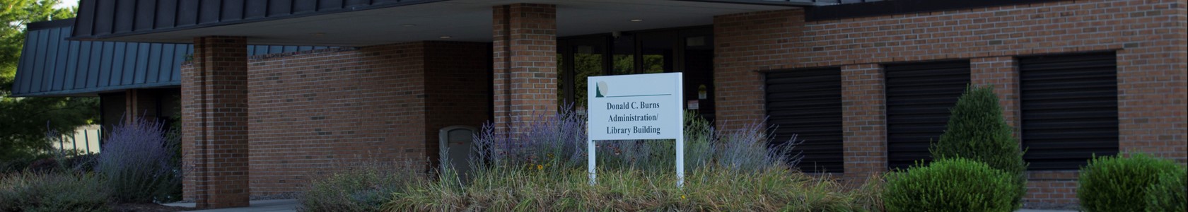 MCC's Sidney campus, Donald C. Burn Administration/Library Building