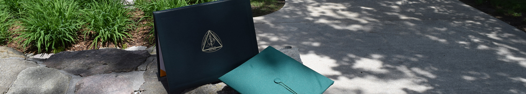 Diploma and cap