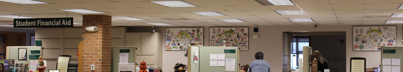 MCC's Student Services front desk