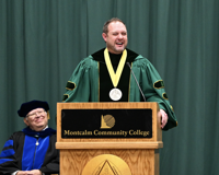 MCC Presidential Inauguration Photo of Bradley Barrick