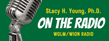 Stacy on the radio
