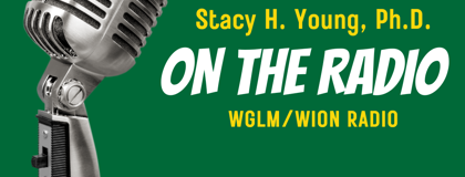 Stacy on the radio