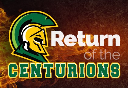 Return of the Centurions graphic for sports